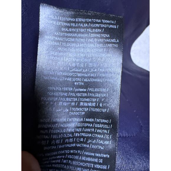 Guess Mob Wife Leopard Coat Jacket Women's S Animal Print Sally Button Down - Picture 9 of 10